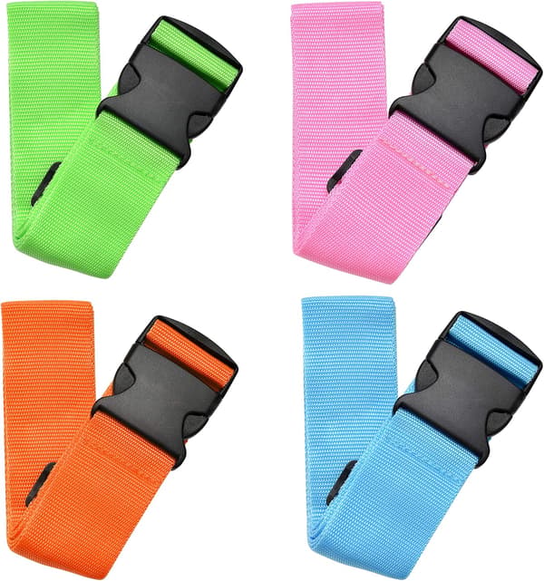 4-pack resväskor remmar bärremmar resväska bälte reseaccessoar