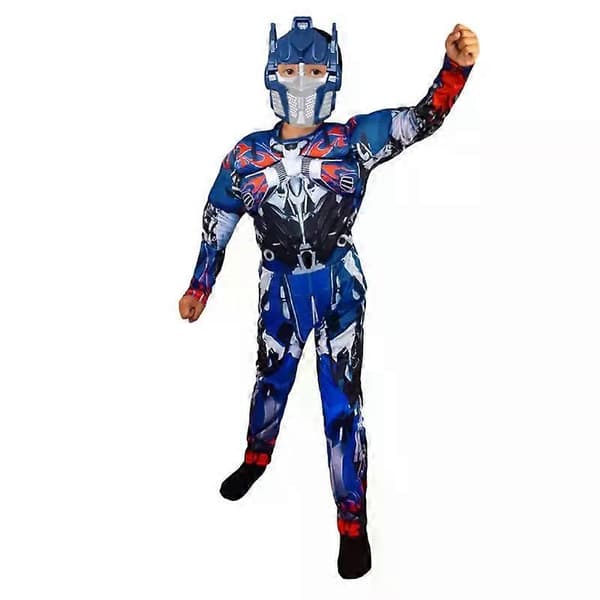 Bumblebee Transformers Optimus Prime Kostym & Mask Spider-Man M