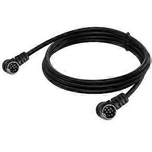 9-nastainen S-video Mini Din -sovitin jatkojohto 9-nastainen johto parantaa signaalia ja selkeää ääni- ja videolähetystä 50cm double bend