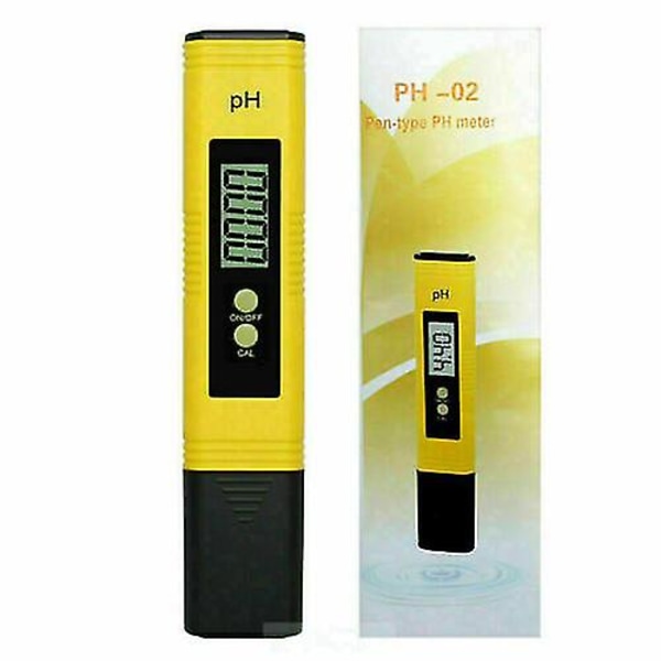 Ph-tester - Nøjagtighed til vand, mad, akvarium, pool, hydroponics, lommestørrelse