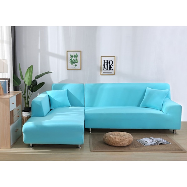Sofaovertræk Elastisk Spandex Stretch Sofaovertræk til L-formet sofa