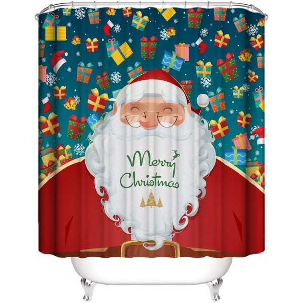 Christmas Shower Curtain Christmas Style Shower Curtain Christmas