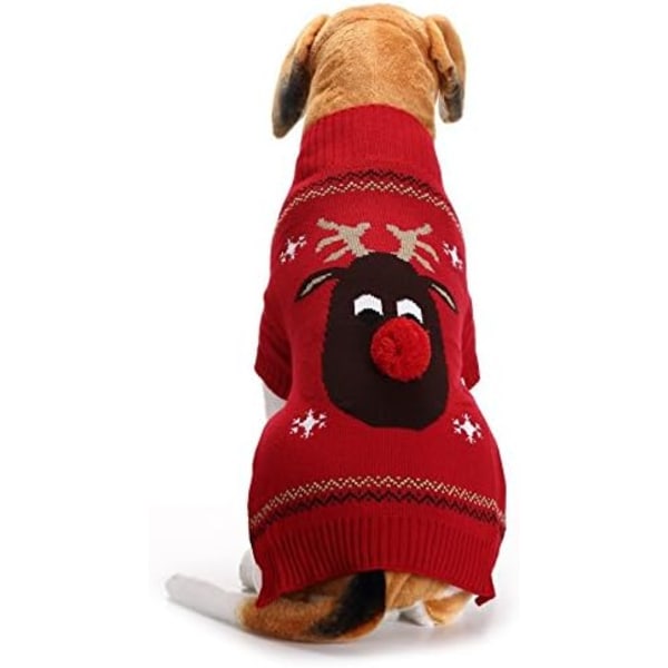 Varmt sweater til hund og kat julekostume halloween kostume