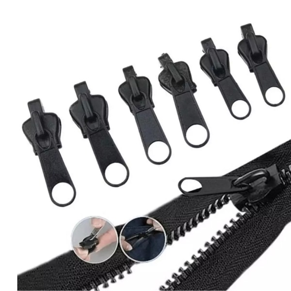 Fix A Zipper tête de fermeture à glissière multifonction accessoires de vêtements trois tailles au total 6