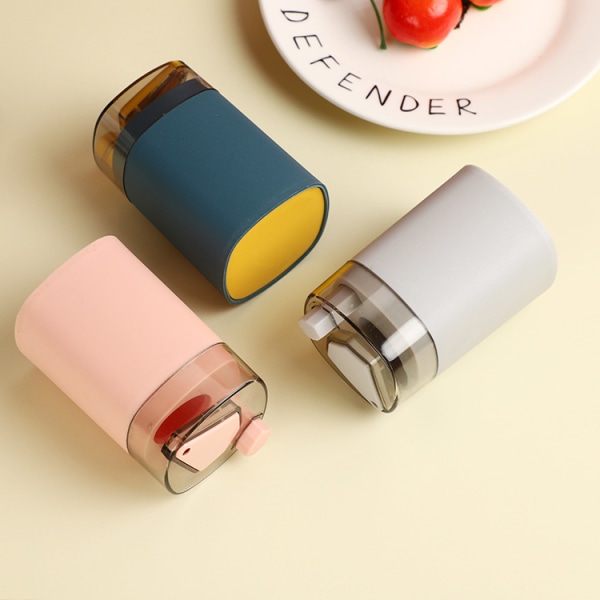 Tandstikholder Dispenser, Pop-Up Automatisk Tandstik Dispenser til Køkken Restaurant (grå)