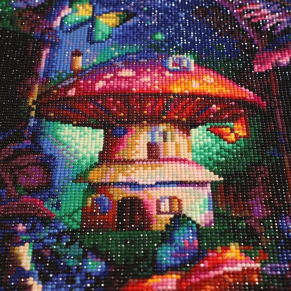 30x40cm Timanttimaalaus, Perhoset Timanttimaalaussetti Mainokseen