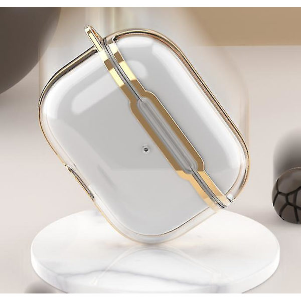 Passande för Airpods3 skyddande hylsa Apple galvanisering transparent hylsa Airpods hörlurar hylsa