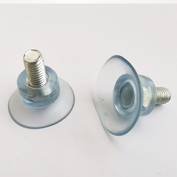 20 x sugekopper ? 32 mm med M6 gevind med riflet møtrikker Transp