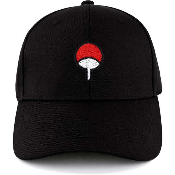 Anime Naruto Casquette de Baseball Chapeau Justerbar Casquette Snapback Chapeau de Golf à Bord Incurvé Coton Brodé