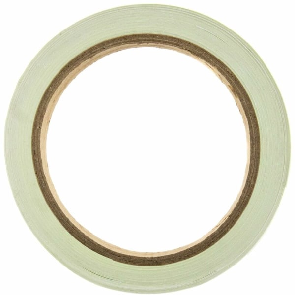 Blå Fluorescerende Tape - 10mm x 10m - Gløder i Mørket Reflekterende