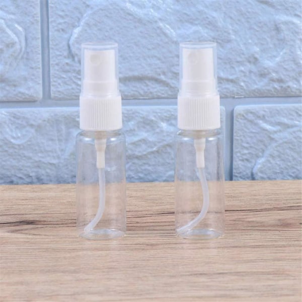 4 stk 100 ml sprayflaske bærbar påfyllbar holdbar fin tåkesprayflasker væskedispensere tom plast