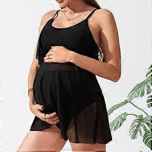Baddräkt Mjuk Lätt Strandkläder för Sommar Strand Resor Simtillbehör (XL) XL