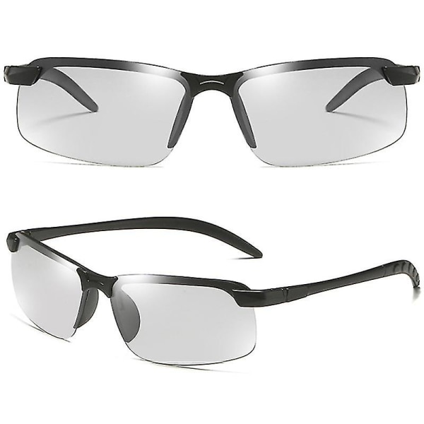 Män kör golfglasögon med Uv400 Photochromic Lens Solglasögon A