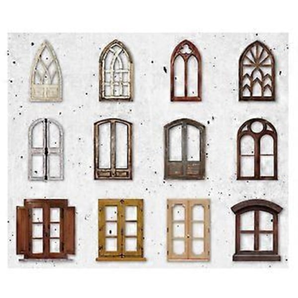 48 st Vintage Scrapbooking Papper DIY Scrapbook Anteckningar Dekorativa Scrapbook Memoblock för Planerare Journal Fotoalbum