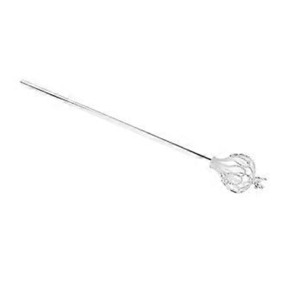 Kron Rhinestone Scepter för Bröllops Skönhetstävling Maskeradfestival (Silver) Silver