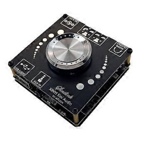 2x100W för DC 5-26V Klass D HIFI Digital Effektförstärkare Ljud Stereo Förstärkare