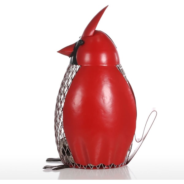 Fågel Metall Spargris Metallskulptur Pengar Spargris Present
