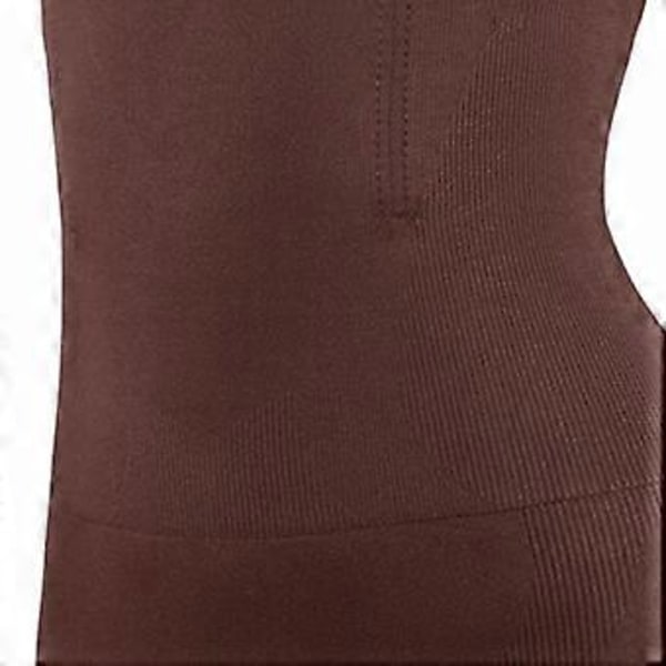 Korkeavyötäröiset muotoilevat bokserit, vyötäröä hoikentavat ja selkää tasoittavat alusvaatteet naisille (Kahvi XS S) Coffee XS S