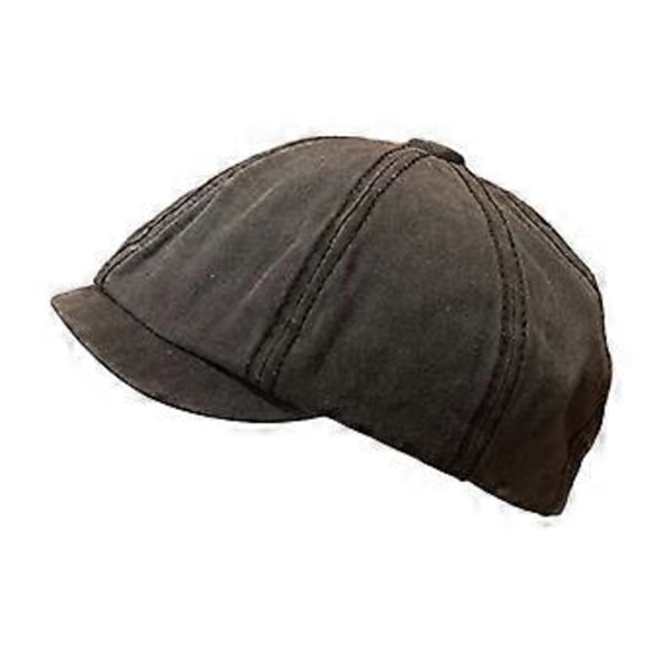 Newsboy Cap Hodeplagg Klassisk Vinter Vår Pageboy Hatt for Reise Utendørs Dating (svart)