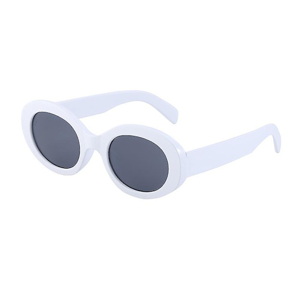 Goggles aurinkolasit naiset miehet retro ovaali aurinkolasit tytöt pojat aurinkolasit（Style1）