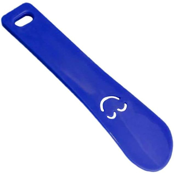 Plast skohorn, barns skohorn, bärbart skohorn, kort hand