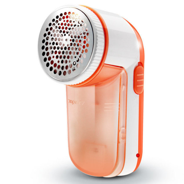 Oransje oppladbar 125 * 55mm med 2 reserveblader, anti-pilling