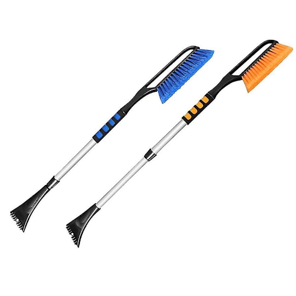 Bilskovl Snerydning Isafrimning Skrabning Sneskovningsbørste（Orange）