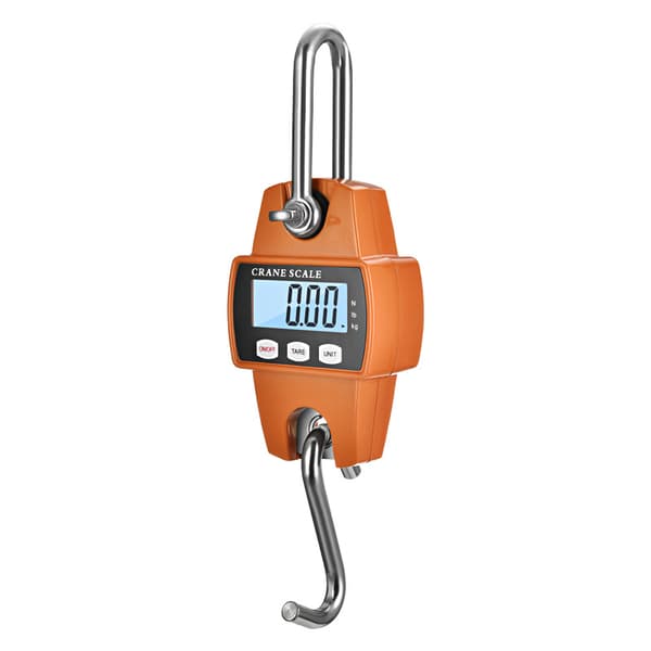 Orangefarvet Mini Bærbar Digital LCD Vægtskala Elektronisk