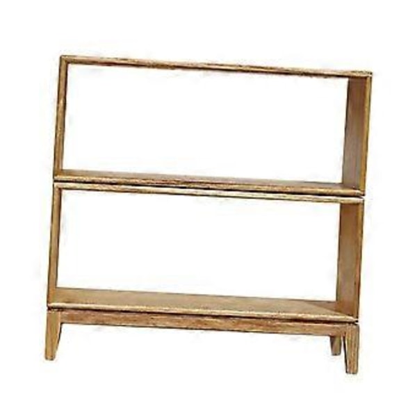 Nukkekodin Pienoiskalusteet Nukkekodin Kaappi Puinen Kaksikerroksinen DIY A(S Tyyli D)