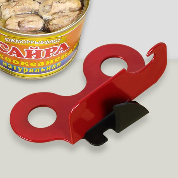 3PCS Jern Butterfly Boksåpner Rød/Hvit