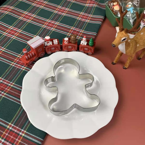Kakformar, 2-pack, pepparkaksmän, 7,2 * 5,5 cm, 5 * 4 cm