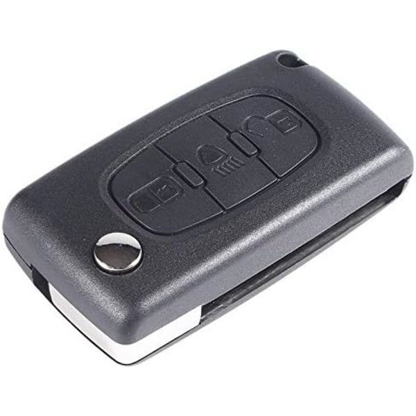 Nyckelskal Kompatibel med Citroen C2 C3 C4 C5 Picasso 2 Knappar P
