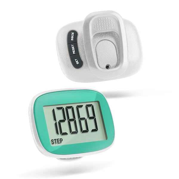 Nem pedometer med grøn 3D-sensor