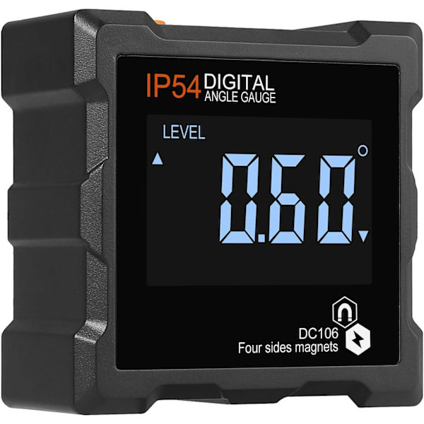 4*90 digital vinkelmätare med automatisk vändfunktion IP54 vatten