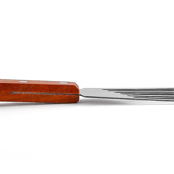 2 stk. rustfrit stål håndtag stål fisk spatel 11-tommer slotted turner, til køkken flipping stegning grillning
