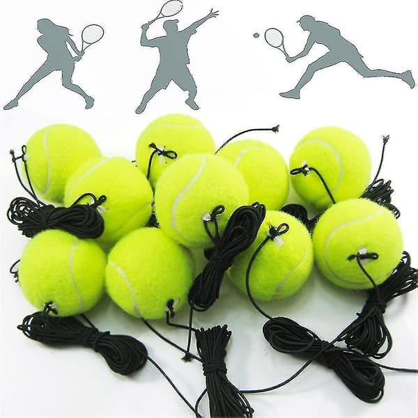 Professionell tennis träningsboll med elastiskt rep