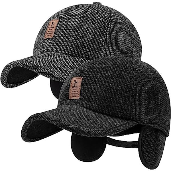 Vinter casual baseball keps för medelålders och äldre höst och wi