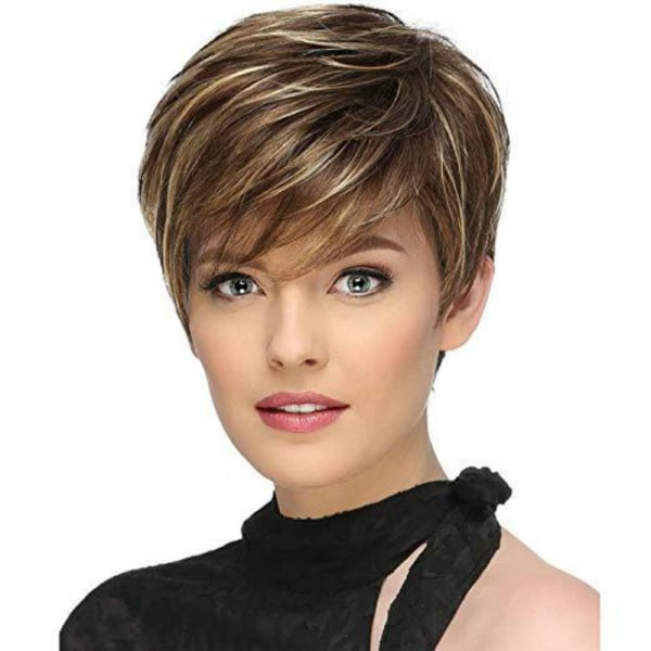 European and American women's wig fashion short hair beautiful te