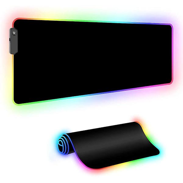 Gaming Mousepad Vandtæt Stor Mussemåtte (800x300x4 Mm) Med Skridsikker Gummibund