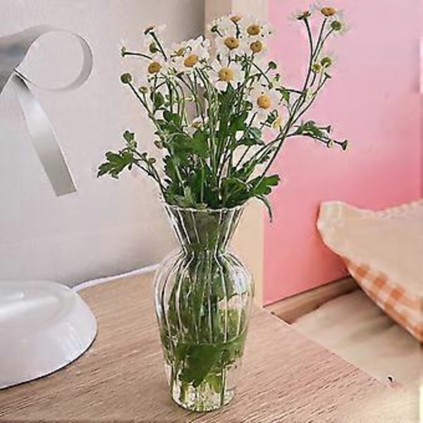 Retro Hydroponisk Blomkruka Delikat Modern Hem Blomkruka för Hem Lägenhet Kontorsinredning 5 times15CM