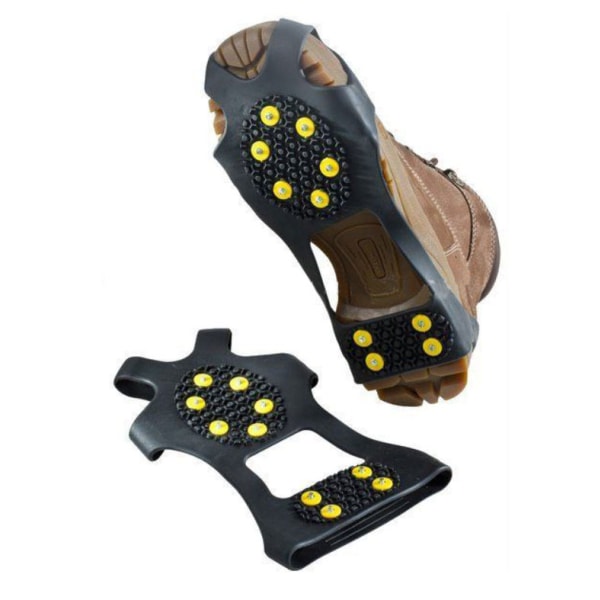 Antiskrid Perfekt Greb Universal - 10 pigge - L (40/43) Sort L