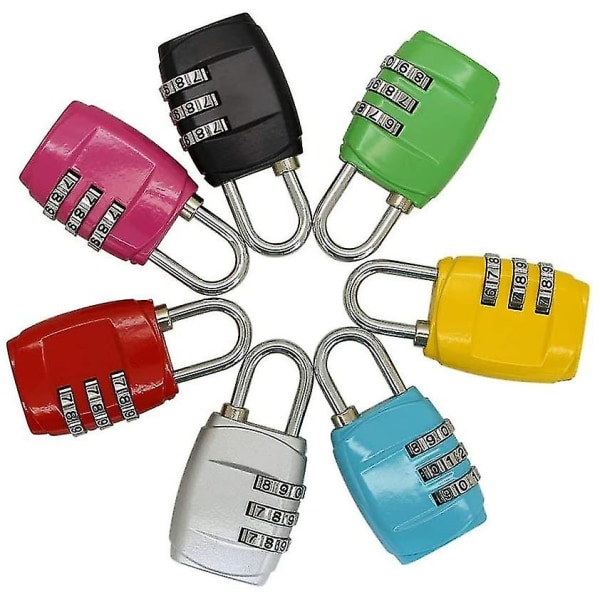 Luggage Combination Lock Travel Padlock Code Locks Gym Lockers Sports Luggage