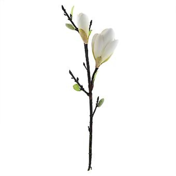 Flexibel Konstgjord Falsk Simuleringsblombukett Heminredning Sovrum Vardagsrum (Vit)