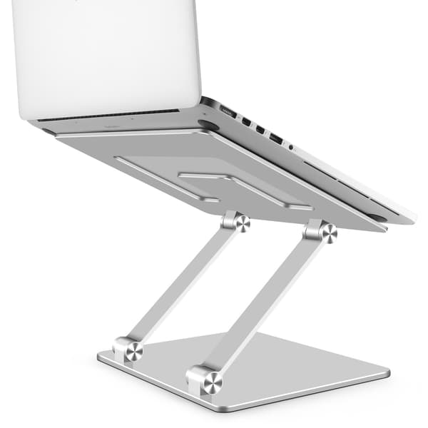 Bærbar stativ, aluminiumsstativ for skrivebord, justerbart bærbart stativ
