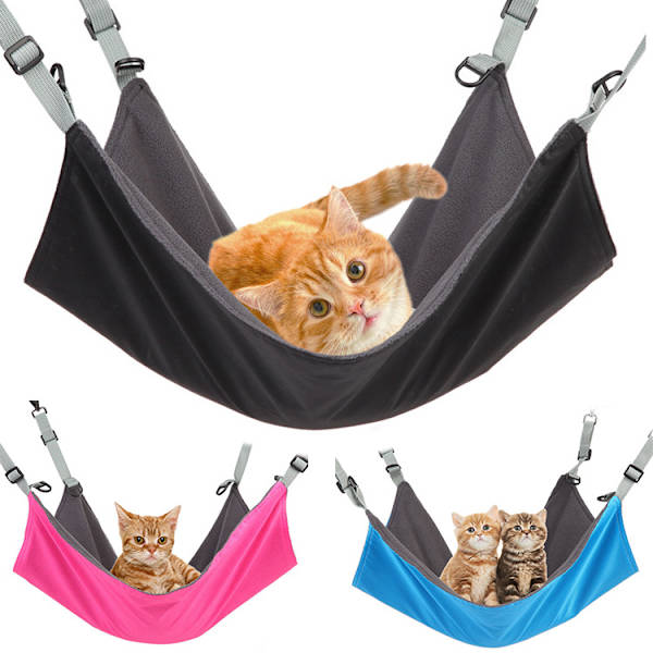 Liten husdjurshängmatta Husdjur Triangelhängmatta Ashtray Tillbehör för Hamster Ekorre Sockerglidare Möss Marsvin Möss Råttor Fåglar
