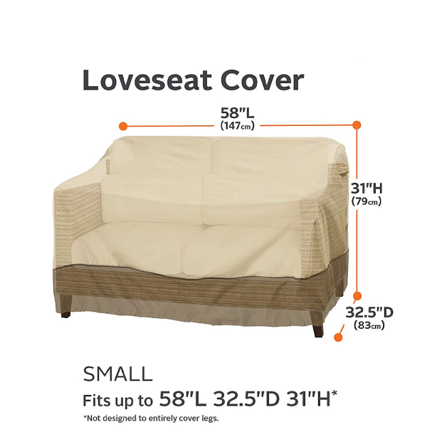 Veranda Patio Loveseat -suojus - S