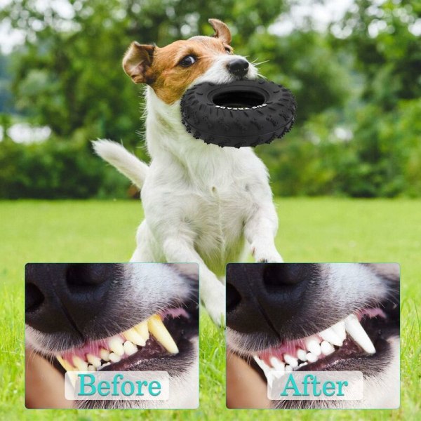 Indestructible Dog Toy, Dog Toothbrush Toys for Aggressive Chewing