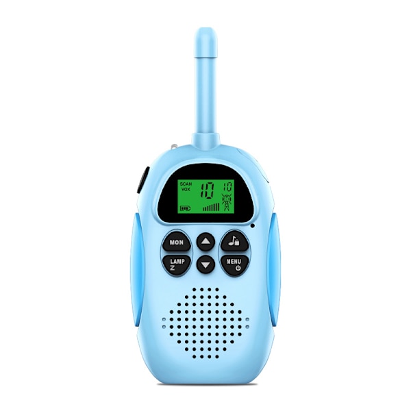 2 st barn walkie talkie, uppladdningsbar walkie talkie, 16 kanaler R