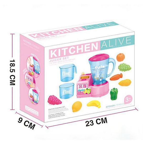 Barnehusleke Simulering Smart Juice Maskin Sett