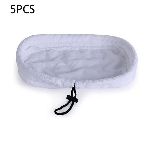 5 stk Universal Vaskbar Mikrofiber Dampmopp Erstatningsputer, 27